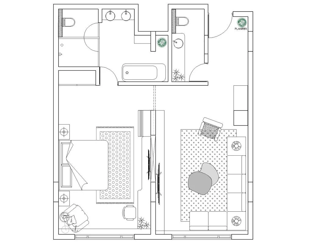 Executive Suite floor plan