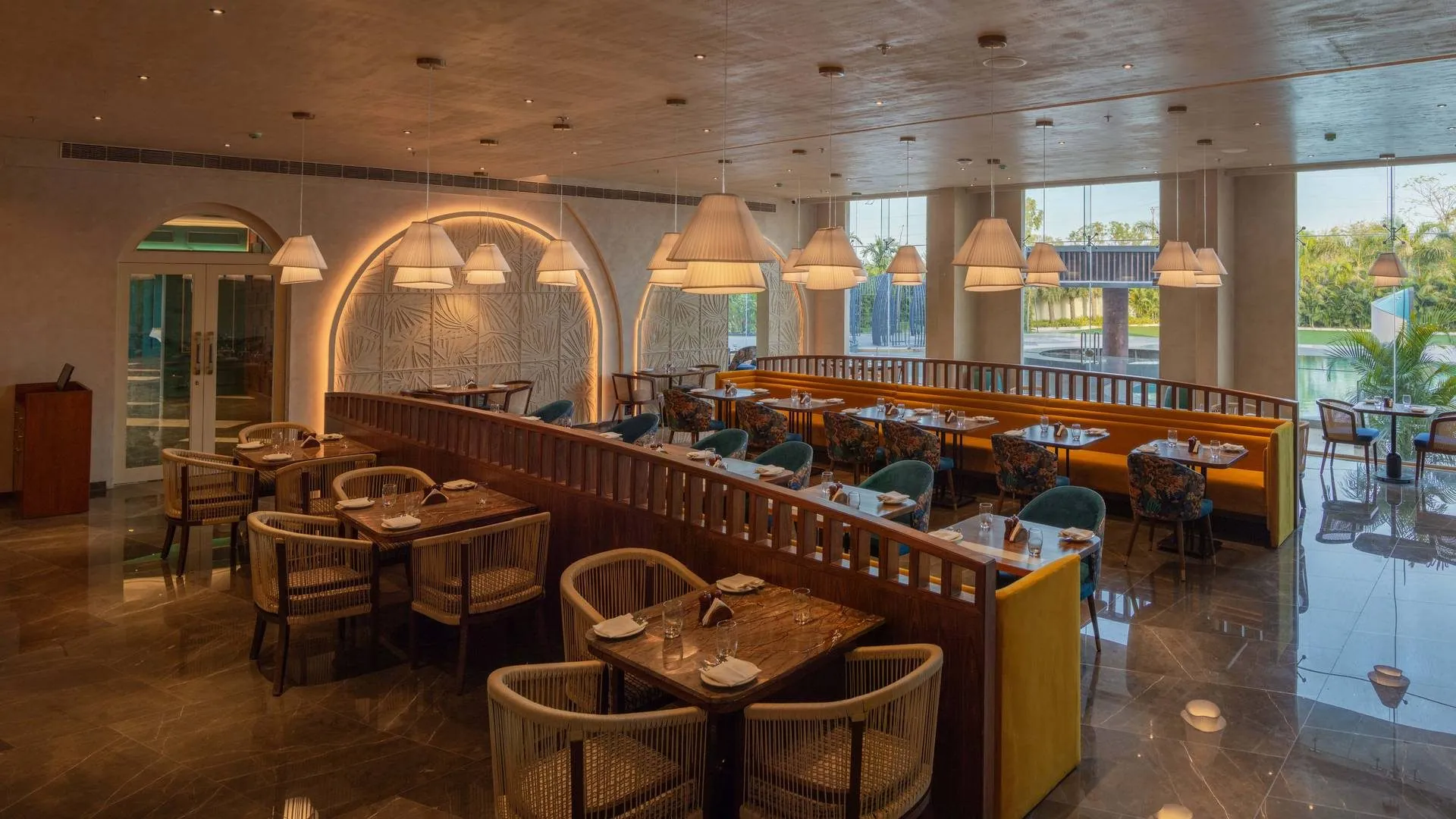 Amber Restaurant Interior