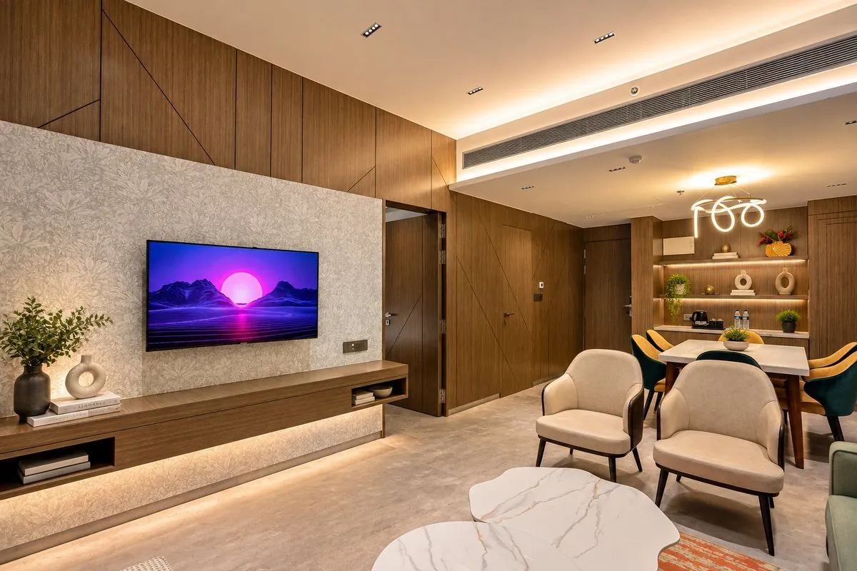 Junior Suite Living Area